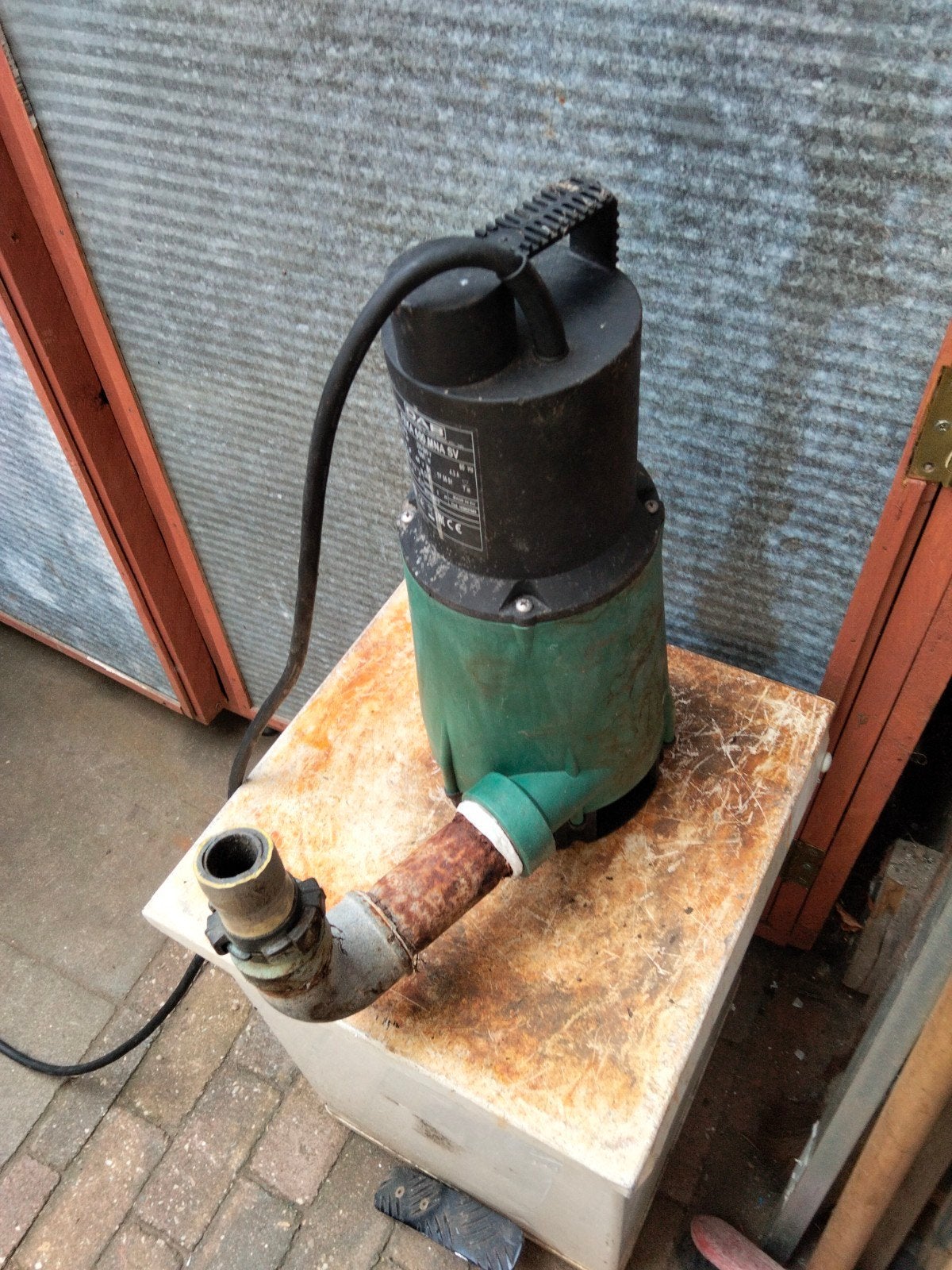 DAB FEKA 600 MNA SV Dompelpomp - Gebruikt, Tuin en Terras, Ophalen of Verzenden, Gebruikt, Elektrisch, Dompelpomp