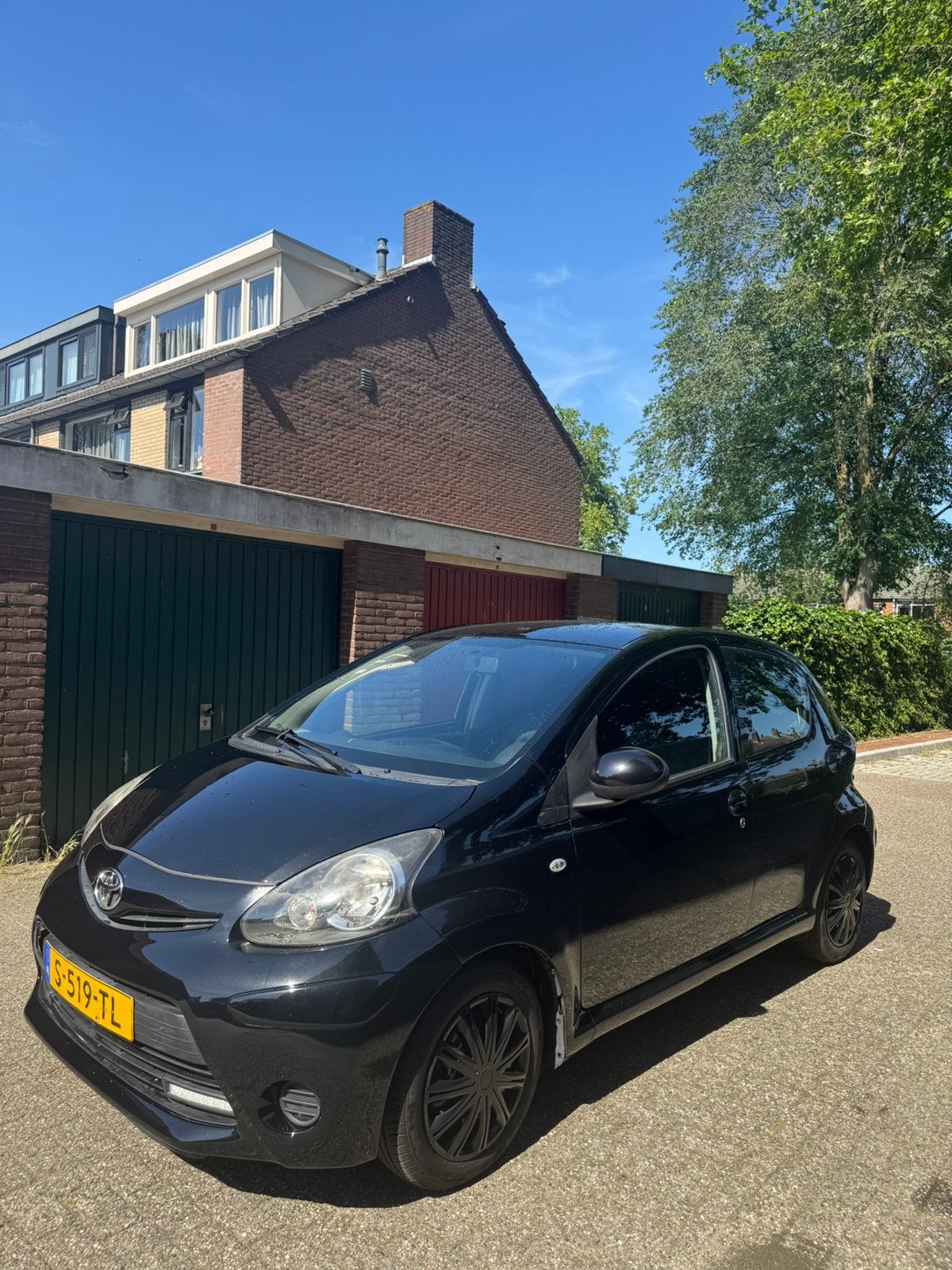 Toyota Aygo 1.0 12V Vvt-i 5DRS 2013 Zwart NIEUW APK, Auto's, Voorwielaandrijving, 4 stoelen, Handgeschakeld, Particulier