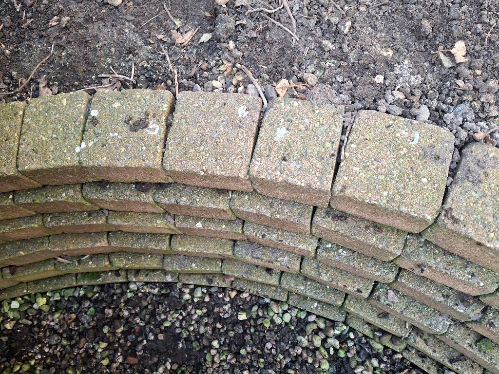 GRATIS koppelstones 10 X 10 X 6cm., Ophalen, Gebruikt, Overige typen, Minder dan 5 m²