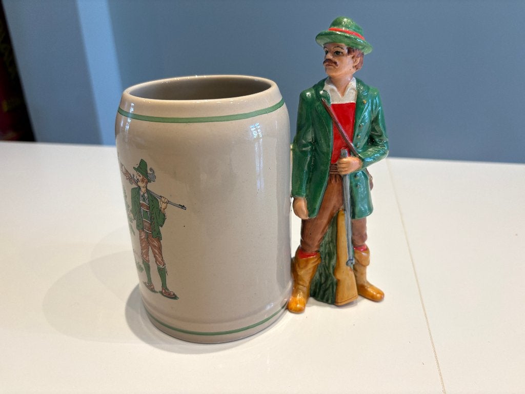 Bierpul met jager, Ophalen of Verzenden
