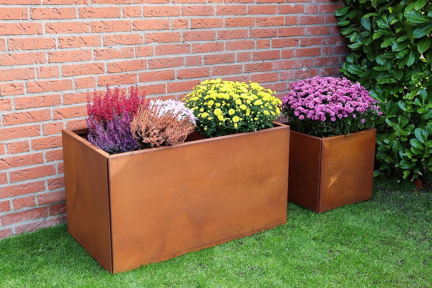 cortenstaal plantenbakken op maat, Tuin en Terras, Bloembakken en Plantenbakken, Ophalen, Nieuw, Metaal, 60 cm of meer