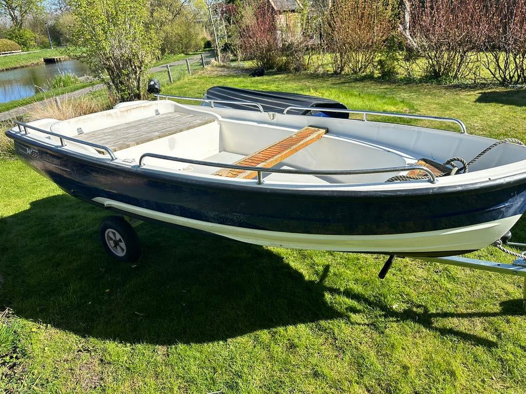 Originele With 320 sport, Watersport en Boten, Speedboten, Ophalen, Gebruikt, Minder dan 70 pk, Buitenboordmotor