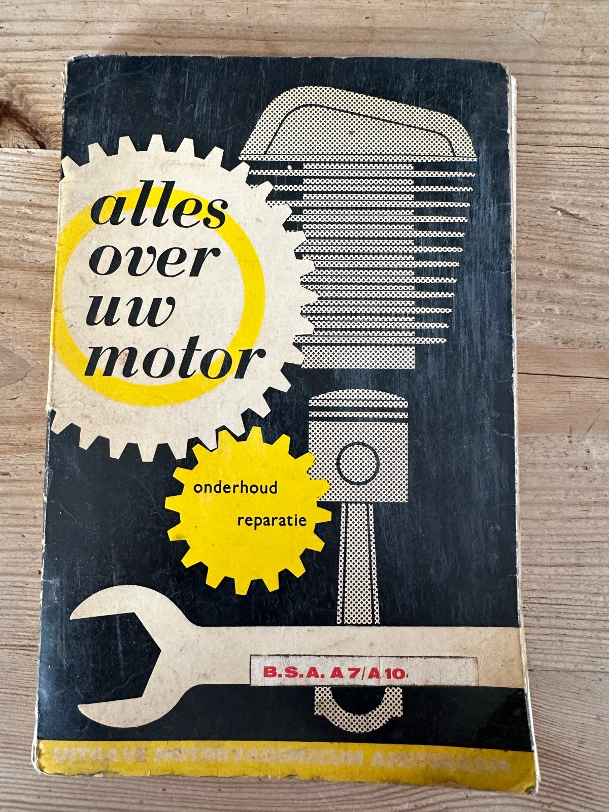 BSA A7/A10 Motorboek: Onderhoud & Reparatie, Ophalen of Verzenden, Gelezen, Merk of Model