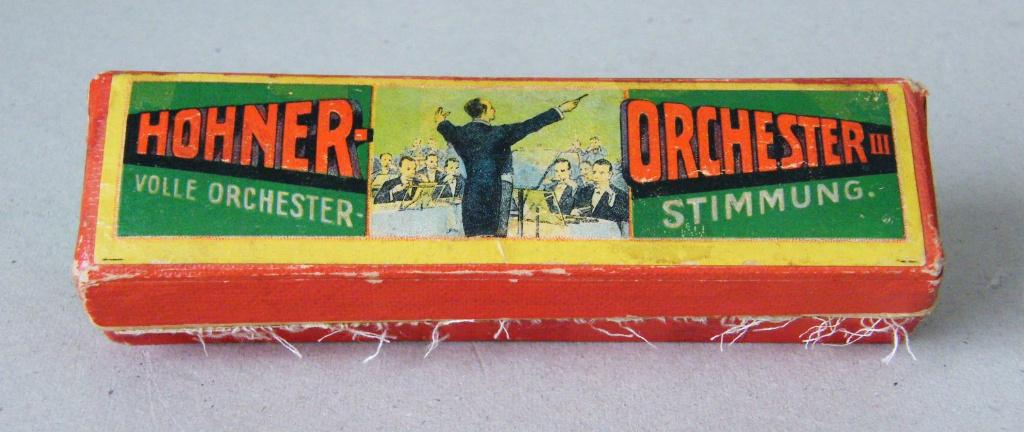 Hohner Orchester in originele verpakking, Muziek en Instrumenten, Blaasinstrumenten | Mondharmonica's, Ophalen of Verzenden, Gebruikt