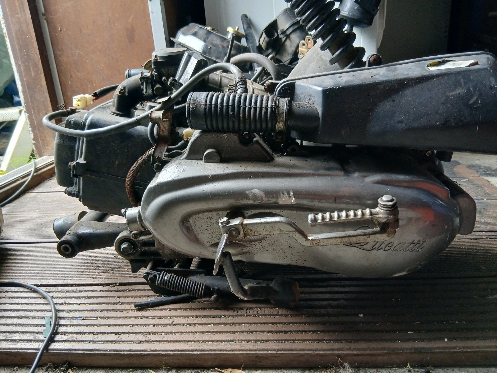 Lucatti gy6 10 inch motor blok voor china scooter, Ophalen of Verzenden, Gebruikt, Blok, Overige merken