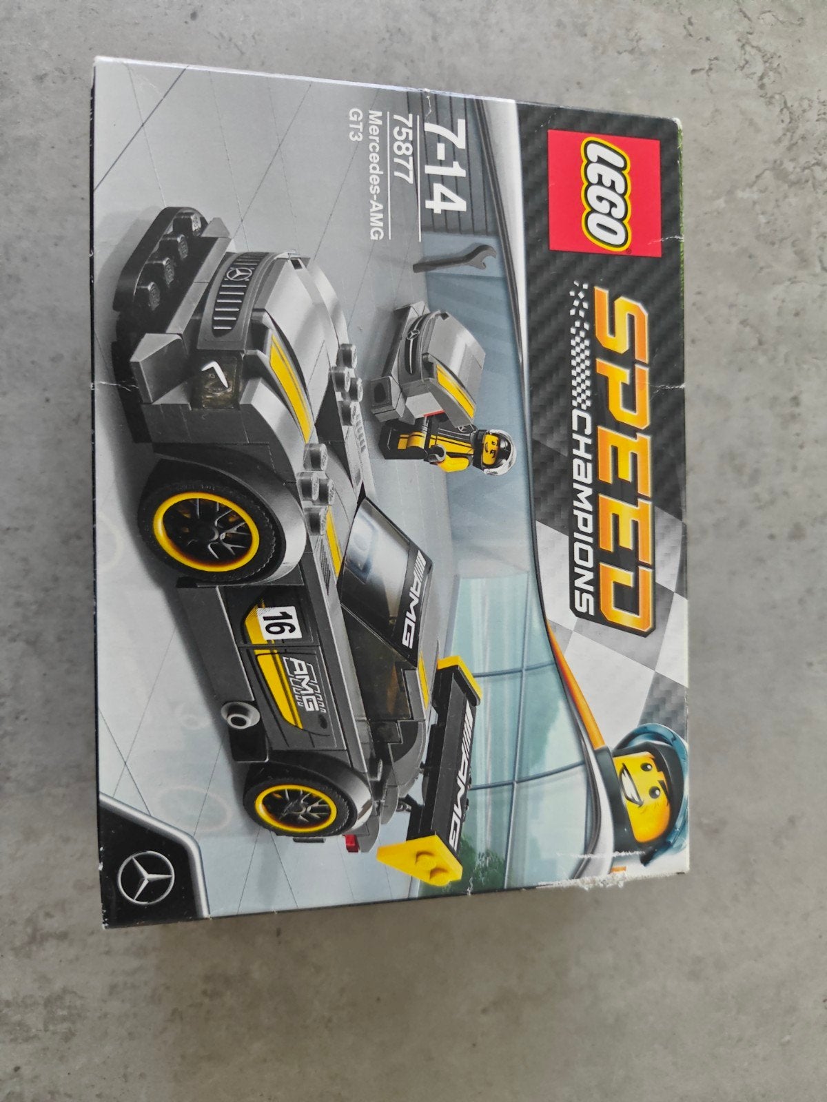 Lego 75877 Mercedes AMG GT3, Lego, Nieuw, Ophalen of Verzenden, Complete set