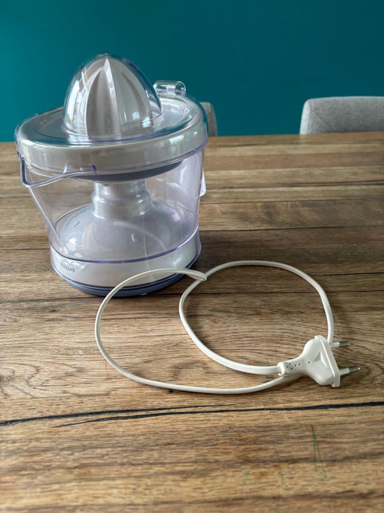 Philips HR 2744/40 sapcentrifuge - Zo goed als nieuw, Ophalen of Verzenden, Zo goed als nieuw