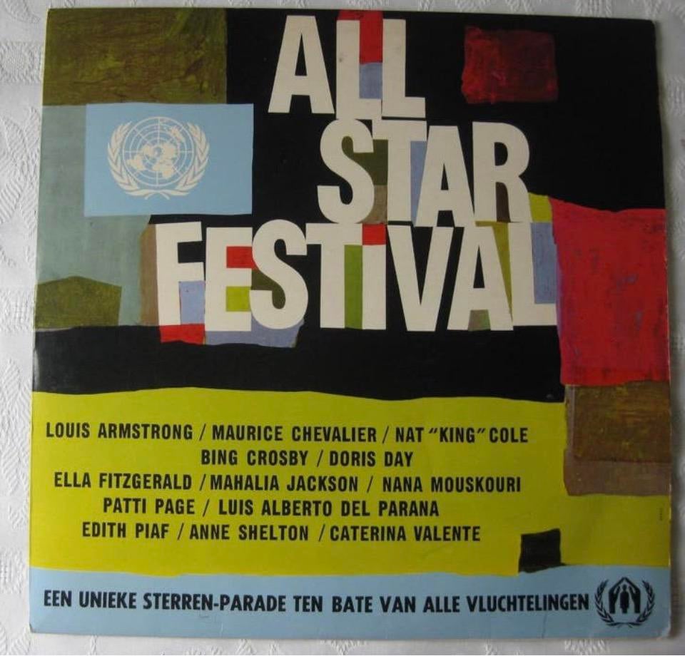 LP All star festival 1963 een unieke sterren-parade, Ophalen of Verzenden, Zo goed als nieuw, 12 inch, Pop