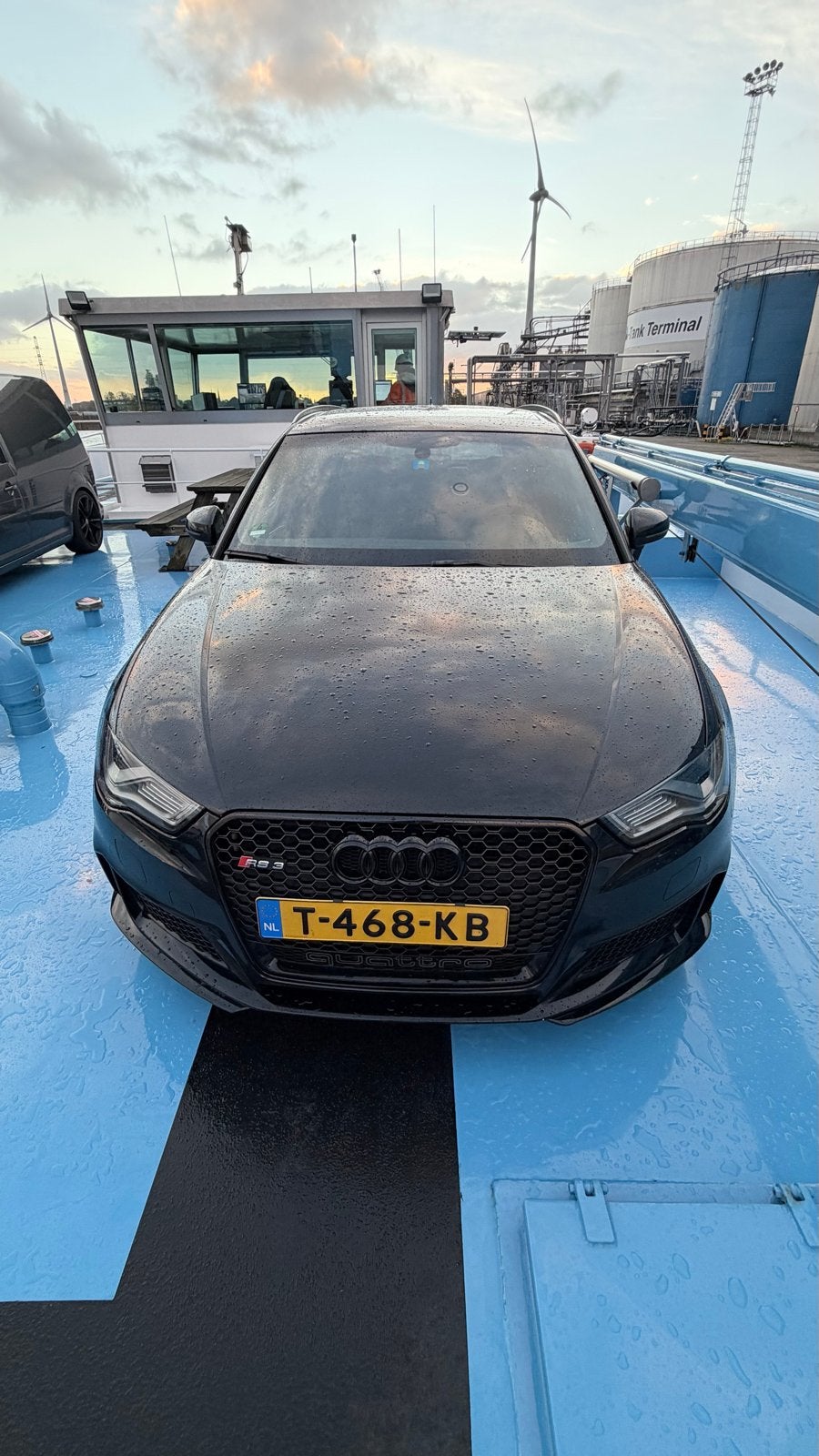 Audi RS3 2.5 270KW Sportback 2016 Zwart, Automaat, RS3, 367 pk, Zwart