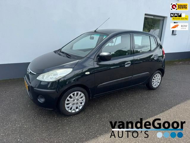 Hyundai I10 1.1 Dynamic Cool, '08, airco, 4x elec. ramen en, Stof, Gebruikt, 4 cilinders, 400 kg