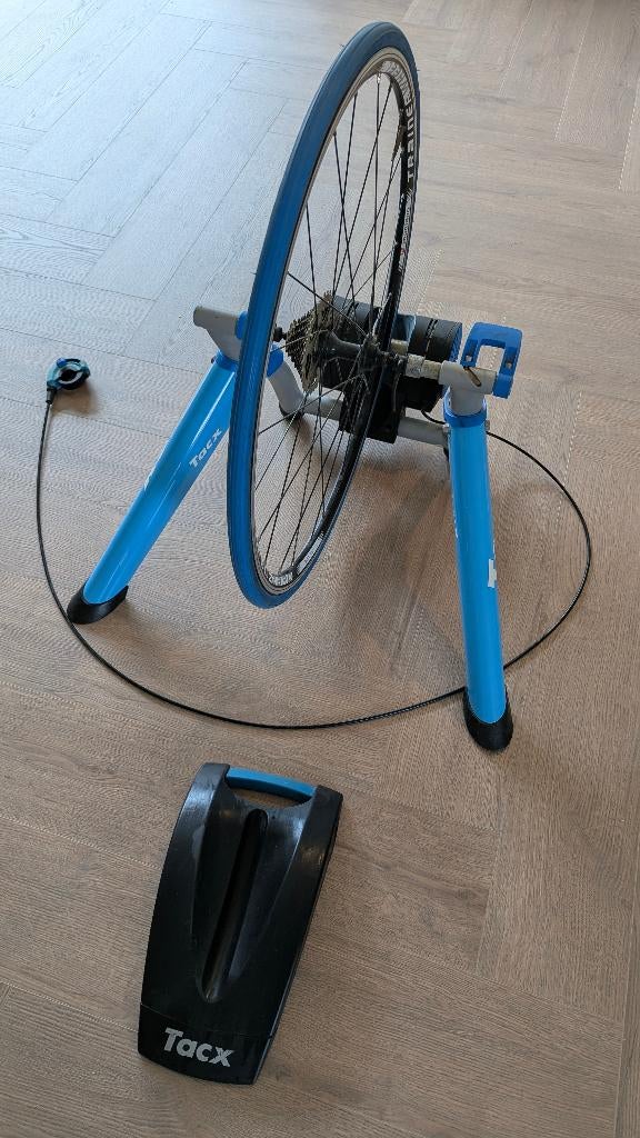 Tacx Boost inclusief wiel met 10 versnellingen, Sport en Fitness, Wielrennen, Ophalen, Gebruikt, Overige typen