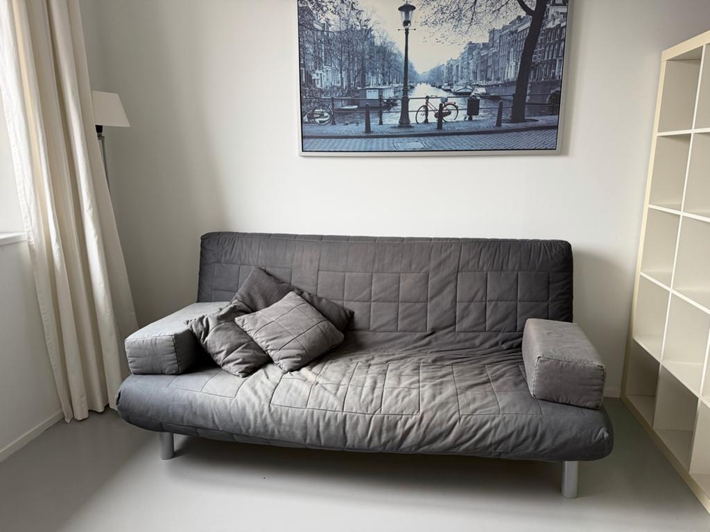 IKEA Beddinge Slaapbank 3-zits - 140x200 cm, Ophalen, Gebruikt, Tweepersoons, 140 cm