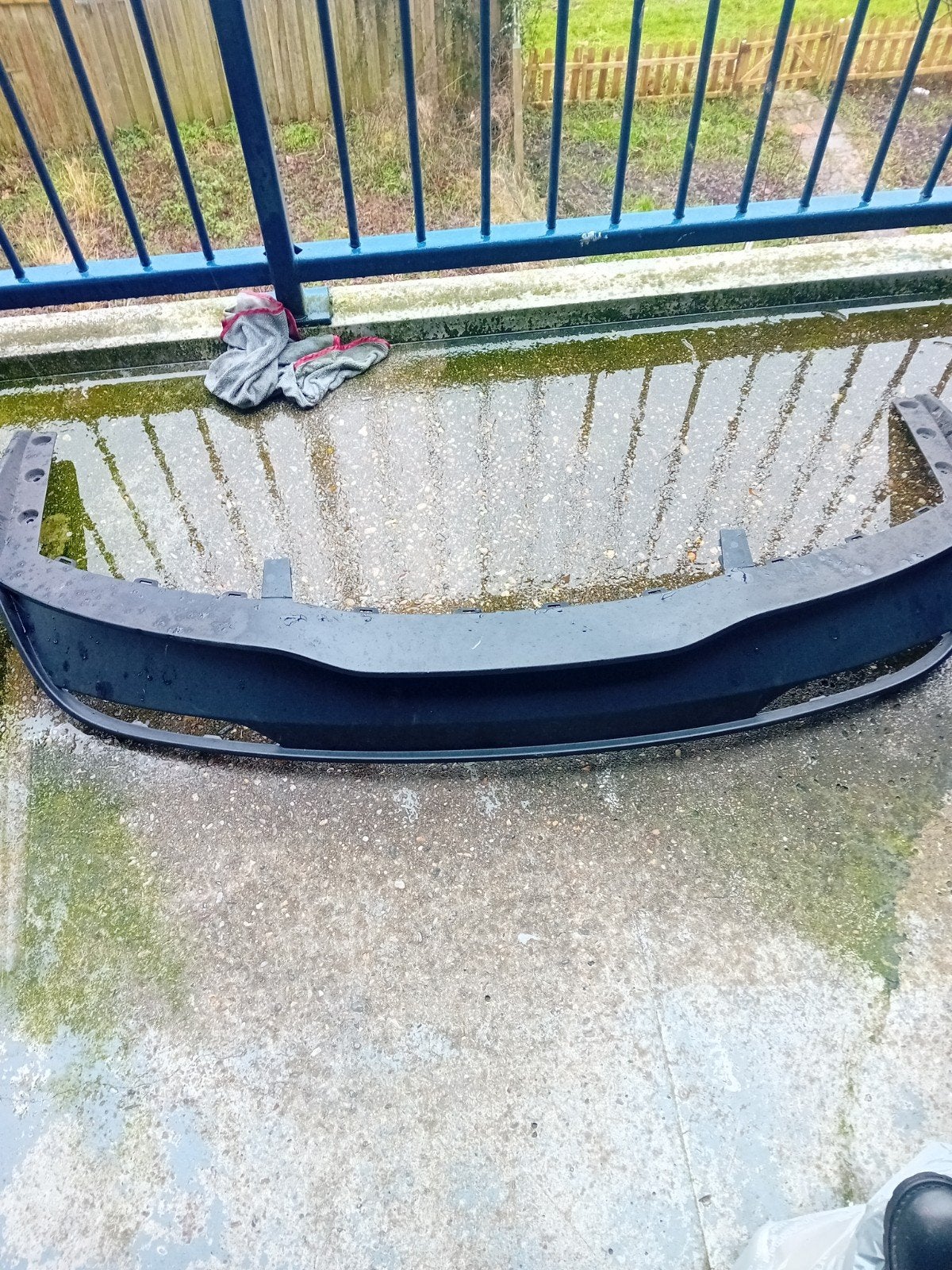 Tesla model 3 bj 2022 achterspoiler bumper, Ophalen of Verzenden, Achter, Bumper