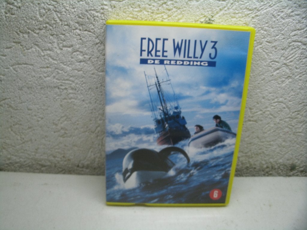 dvd 303k free willy 3 de redding, Ophalen of Verzenden, Zo goed als nieuw