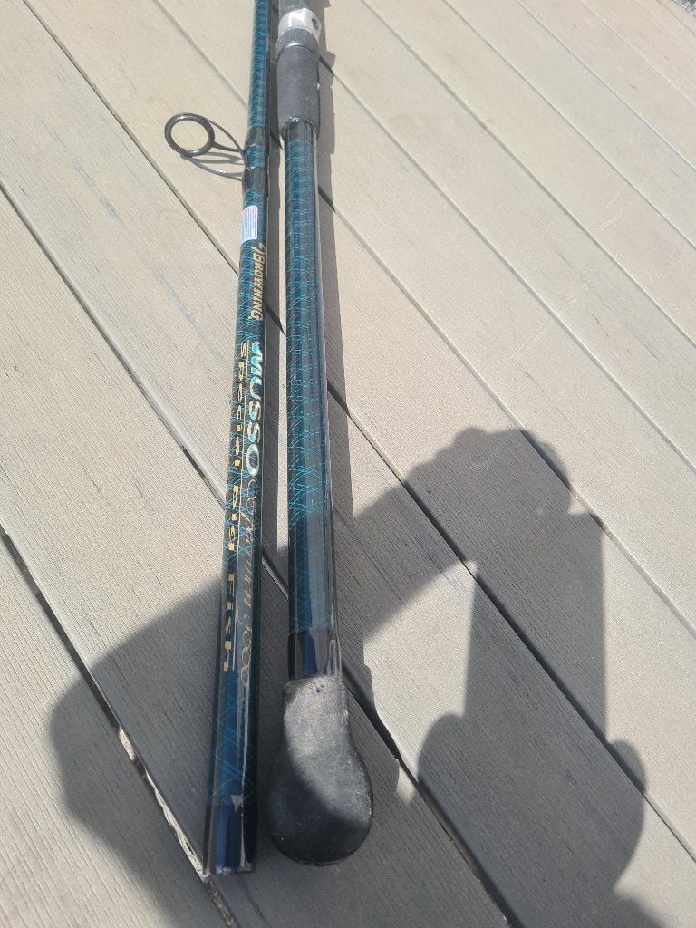 Browning Musso Zeehengel 10FT 200GR Casting, Ophalen, Zo goed als nieuw, Werphengel