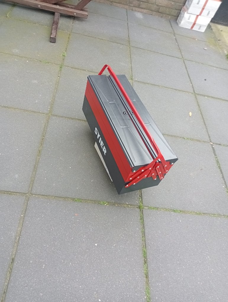 Stalen gereedschapskist Stier, Ophalen, Nieuw
