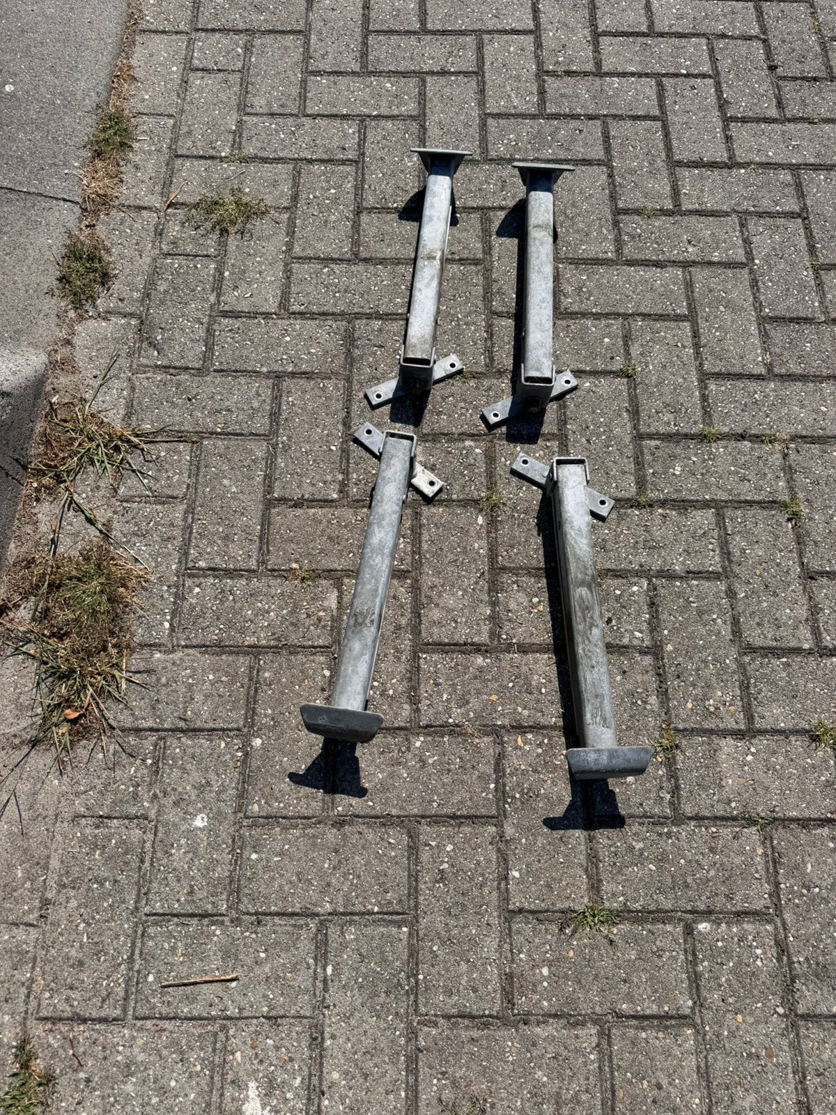 Steunpoten vouwwagen Jamet, Ophalen of Verzenden, Gebruikt
