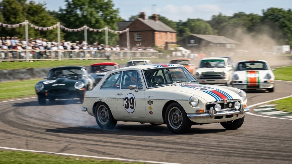MG B GT - 1979 - Martini Racing Look - Rijdt strak!, Auto's, B, 980 kg, Zwart, 4 stoelen