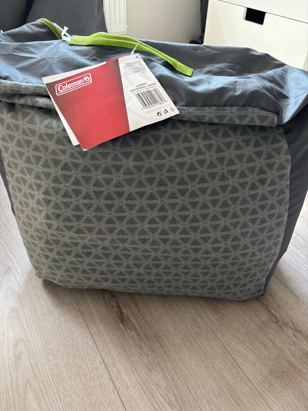 Coleman Camping Vloerkleed Universeel Groot in Hoes, Ophalen, Gebruikt