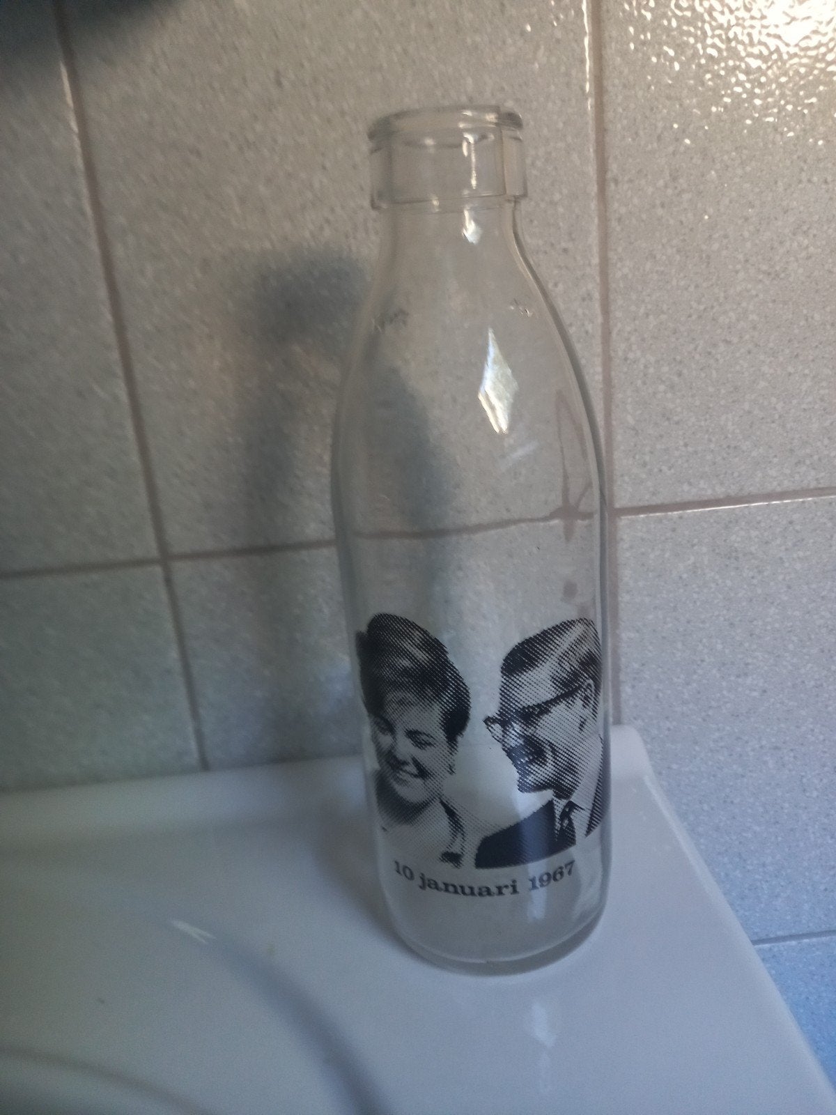 Vintage Melkfles, Antiek en Kunst, Ophalen