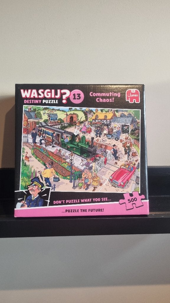Wasgij set, Ophalen of Verzenden, 500 t/m 1500 stukjes, Zo goed als nieuw, Legpuzzel