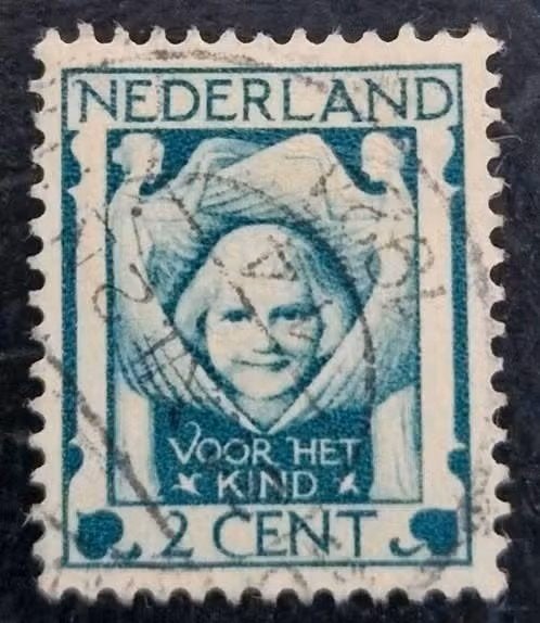 Nederland 1924 - nvph 141 - Kinderzegels, Postzegels en Munten, Ophalen of Verzenden, T/m 1940, Gestempeld
