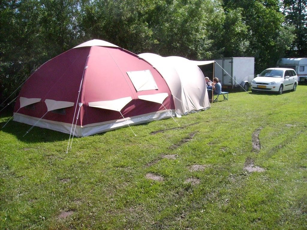 Complete Karsten 350 Tent + Luifel, Tunnels & Koelbox, Caravans en Kamperen, Ophalen, Gebruikt, Tot en met 4