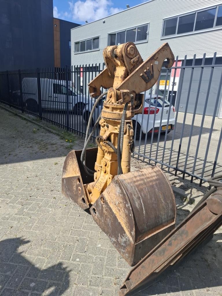 Grijpbak met rotor cw30, Ophalen, Gebruikt