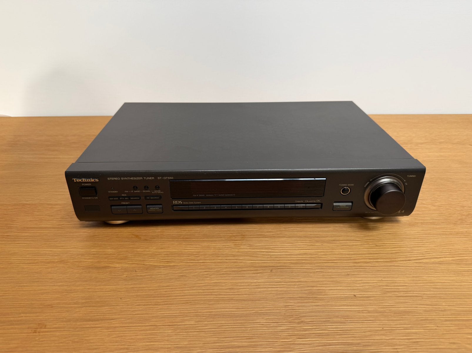 Technics ST-GT550 tuner, Ophalen of Verzenden, Zo goed als nieuw