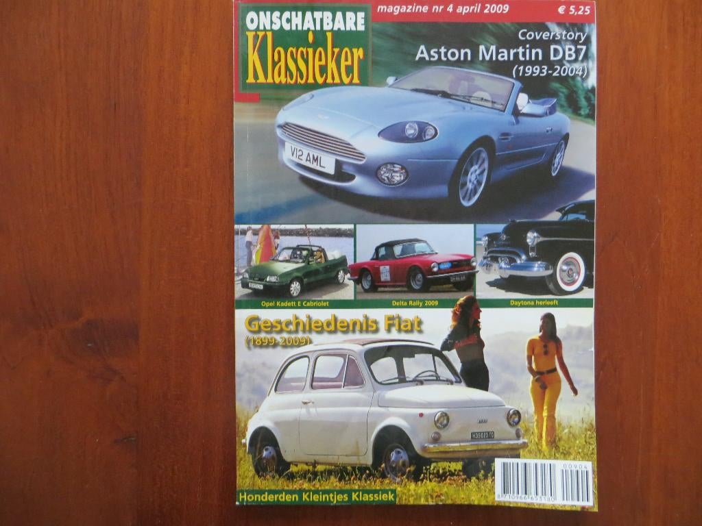 Onschatbare Klassieker 4 2009 Aston Martin DB7 (1993-2004), Ophalen of Verzenden, Zo goed als nieuw, Opel