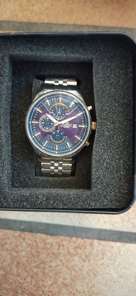 Rotorcraft discover herenhorloge RC4802 nieuwe in originele, Overige merken, Staal, Staal, Polshorloge