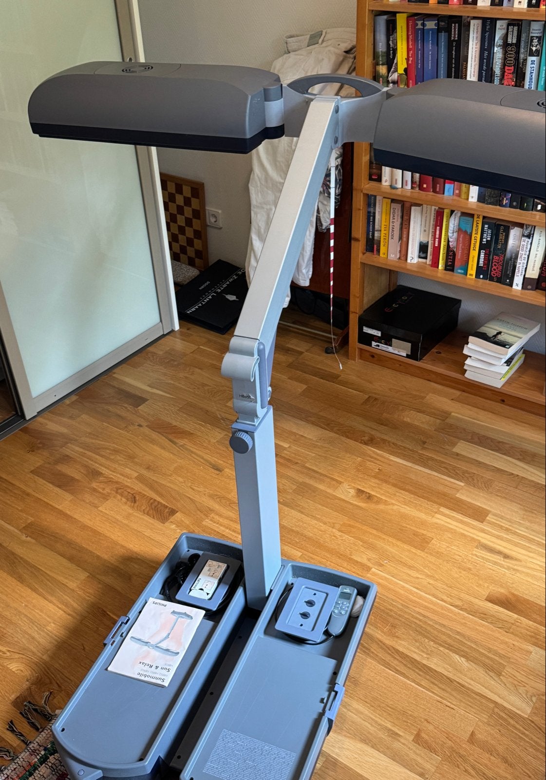 Philips Sunmobile HB955 Zonnebank - Zo goed als nieuw, Ophalen of Verzenden, Zo goed als nieuw, Zonnebank dubbelzijdig, Minder dan 10 lampen