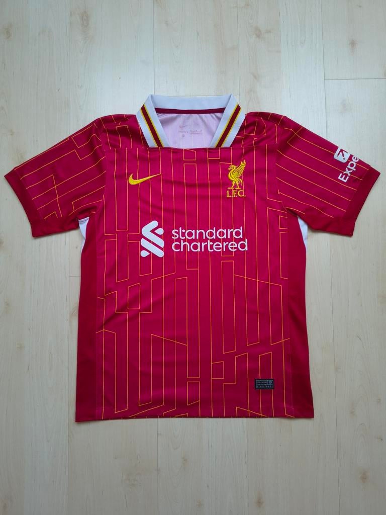 Liverpool thuisshirt 2024/2025, maat M, Maat 48/50 (M), Nike, Ophalen of Verzenden, Zo goed als nieuw
