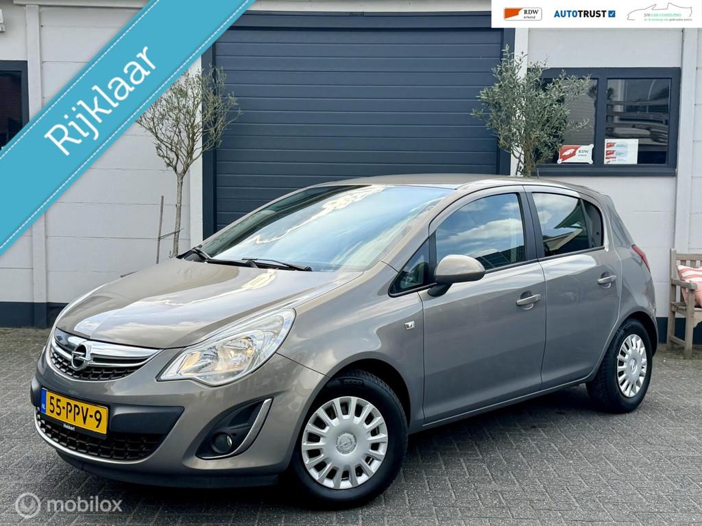 Opel Corsa 1.4-16V 100pk Edition|RIJKLAAR|NAV|AC|OPEL DLR OH, Auto's, Voorwielaandrijving, Euro 5, Gebruikt, 4 cilinders