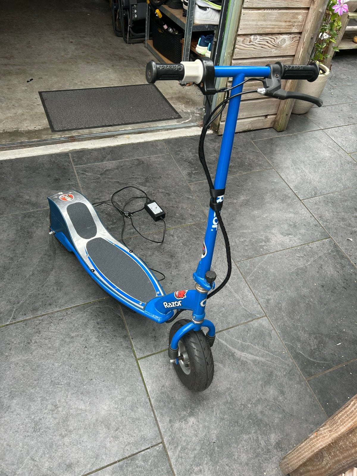 Blauwe Razor E-scooter - Elektrische step, Ophalen, Gebruikt, Elektrische step (E-scooter)
