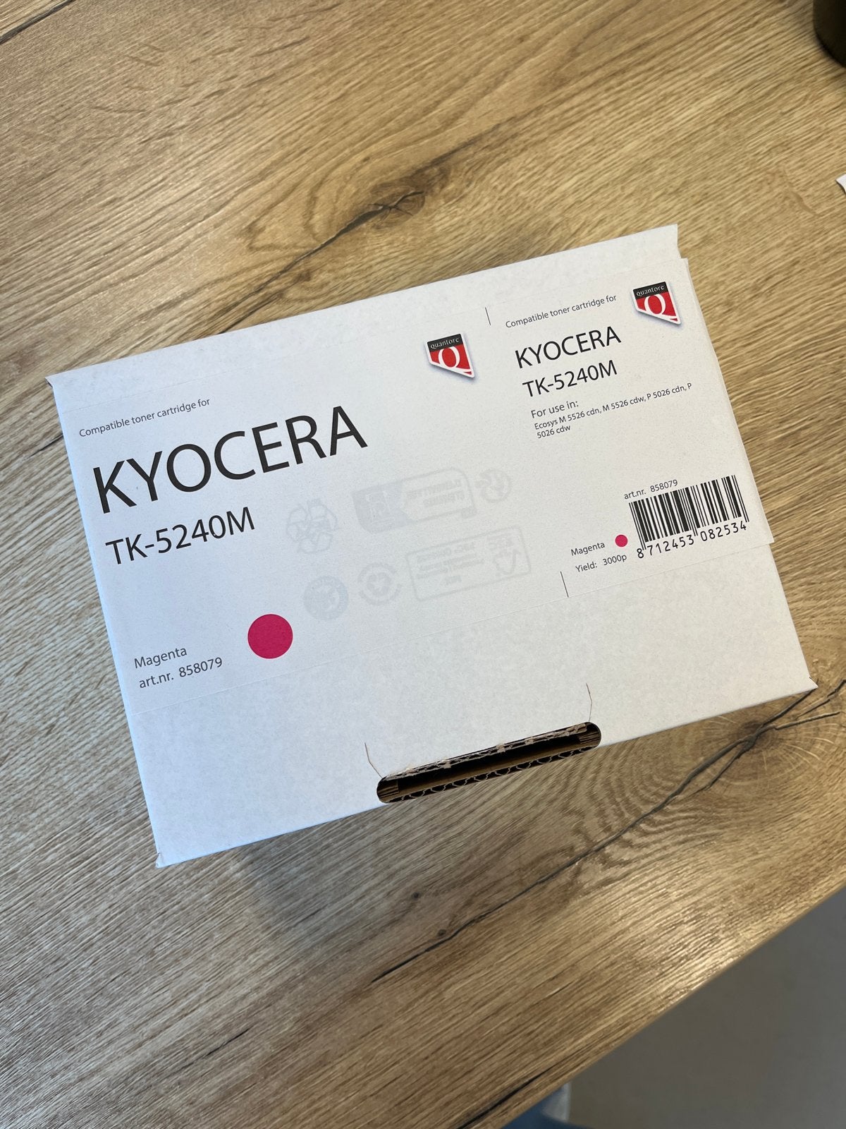 Kyocera TK-5240M Magenta Toner Cartridge, Computers en Software, Ophalen of Verzenden