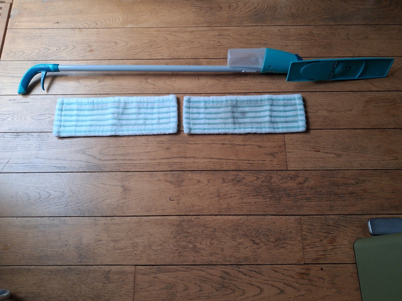 Leifheit Spray Mop met 2 microvezelhoezen, Ophalen, Mop of Dweil