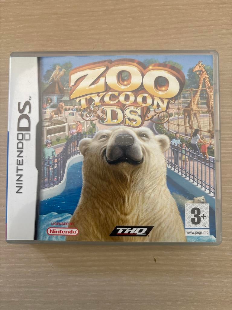 Zoo Tycoon DS, Spelcomputers en Games, 1 speler, Ophalen of Verzenden, Zo goed als nieuw, Vanaf 3 jaar