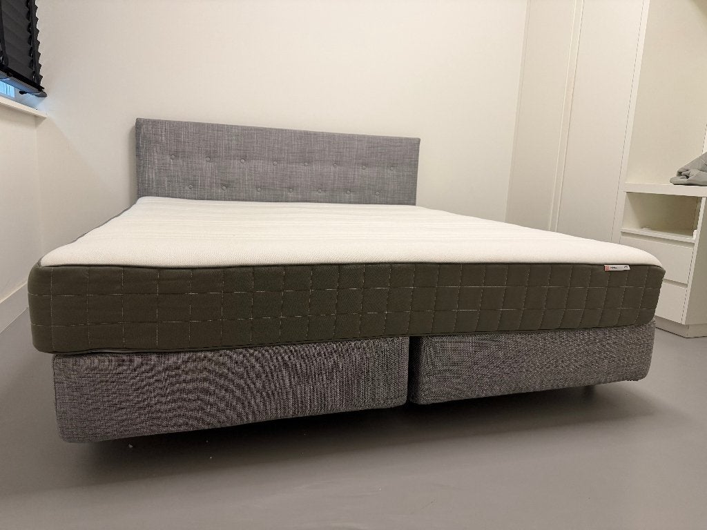 Boxspring 180x200 Complete Set – Zo goed als nieuw! (Lift), Ophalen, Tweepersoons, Zo goed als nieuw, 180 cm
