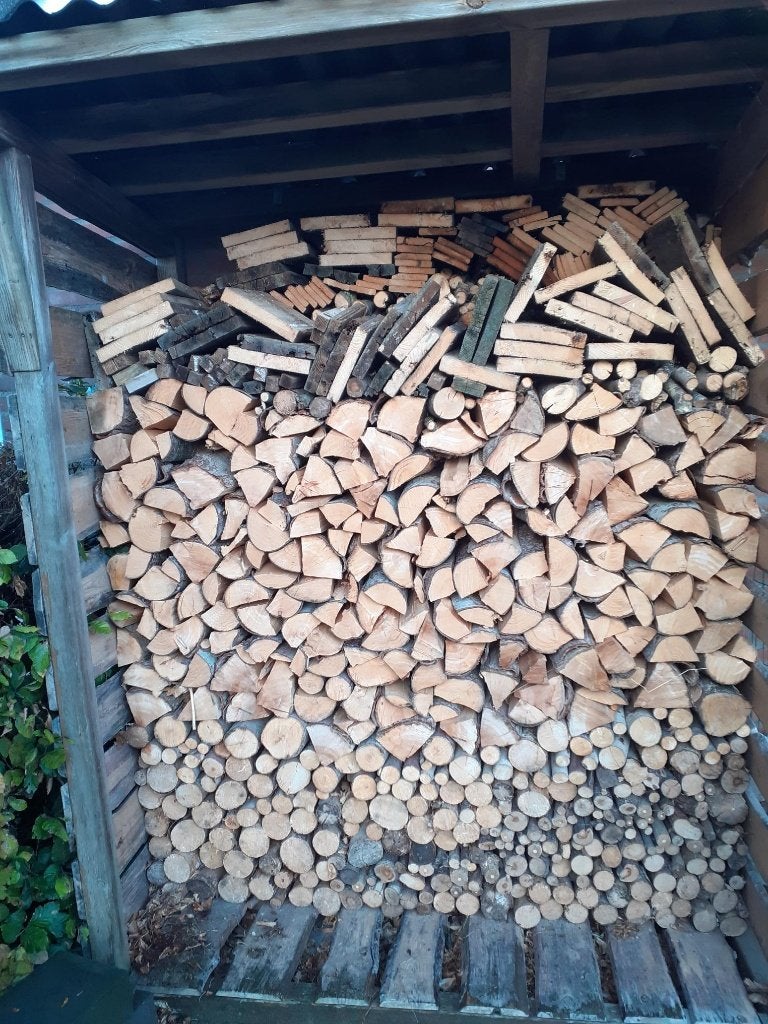 Haardhout divers 1,6 m3, Minder dan 3 m³, Ophalen, Overige houtsoorten, Blokken