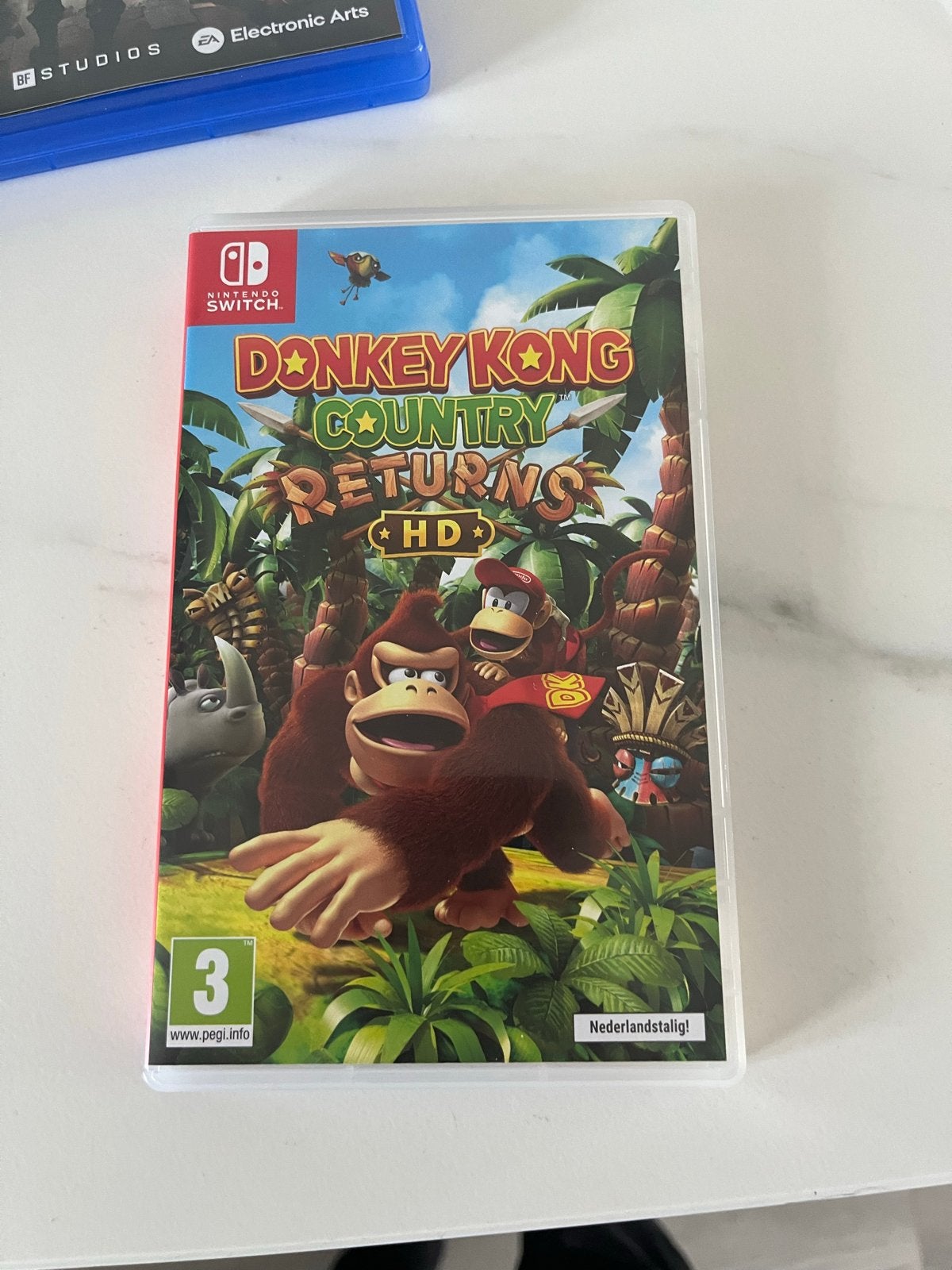 Donkey Kong Country Returns HD - Nintendo Switch, Ophalen, Met games, Met 2 controllers, Zo goed als nieuw