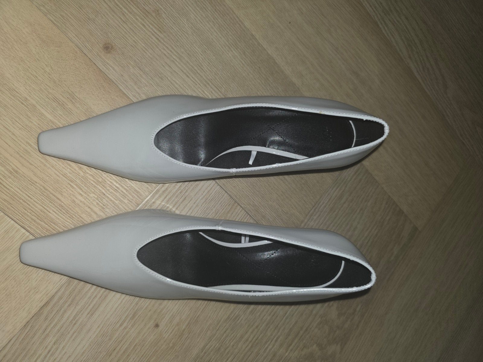 H&M Vegan Leren Pumps Maat 41 - Nieuw, Kleding | Dames, Ophalen, Wit, Nieuw, Pumps