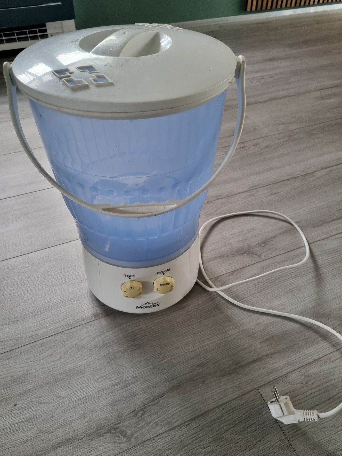 Montiss Mini Wasmachine - Ideaal voor Camping, Ophalen of Verzenden, Zo goed als nieuw