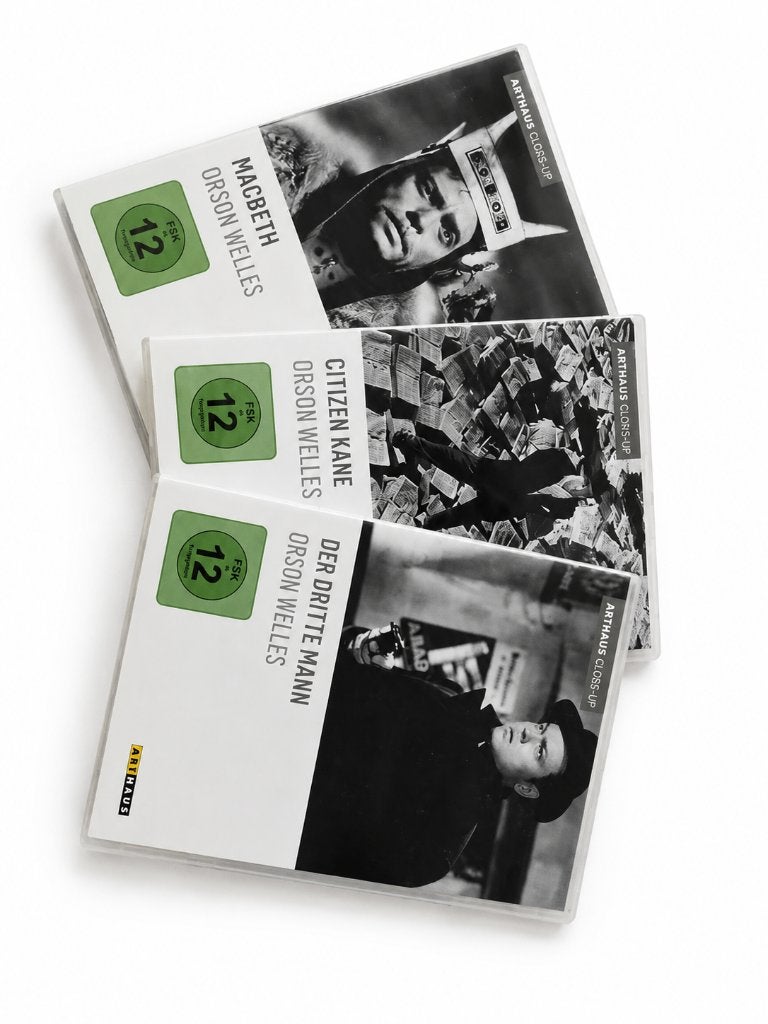 Arthouse DVD's (3) - Orson Welles, Alle leeftijden, Ophalen of Verzenden, Zo goed als nieuw