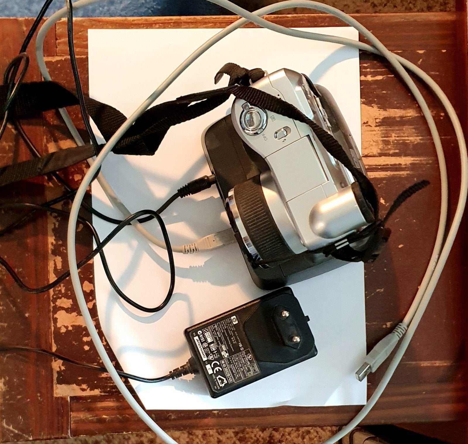 HP Photosmart Digitale Camera - Vintage Compactcamera, Audio, Tv en Foto, Gebruikt, Oplader, 4 t/m 7 keer, Ophalen