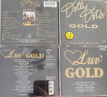 Dolly Dots+Luv':Gold/Pussycat/Anita Meyer/Maywood:Hits, Ophalen of Verzenden, Zo goed als nieuw, Pop