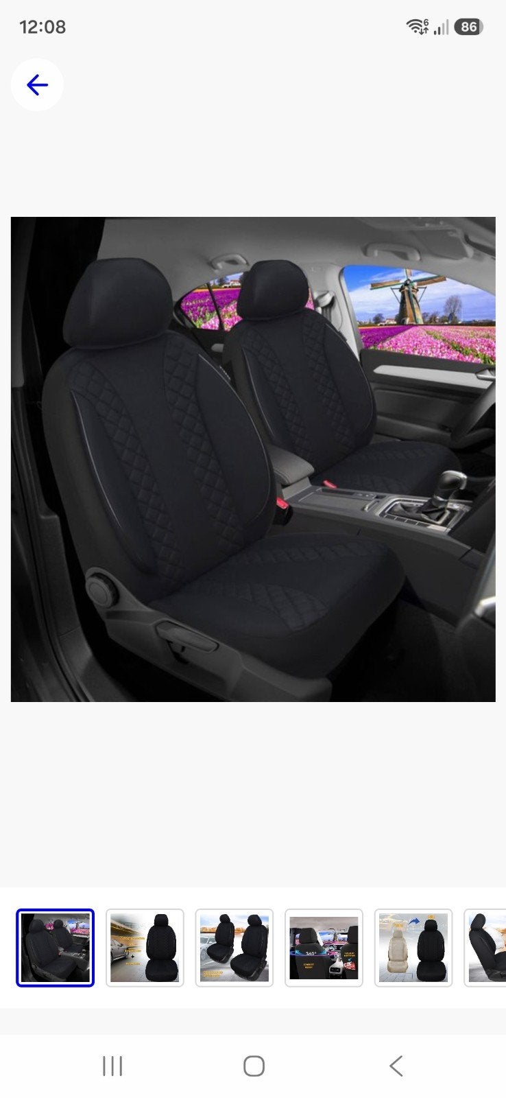 Autostoelhoezen Renault Kadjar NIEUW - Set van 2, Ophalen of Verzenden, Nieuw