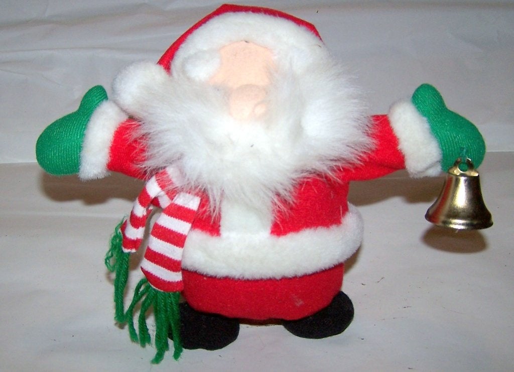 ( ADHD)Kerstman op batterijen. Rent heel snel rond ,zingt., Ophalen of Verzenden, Zo goed als nieuw