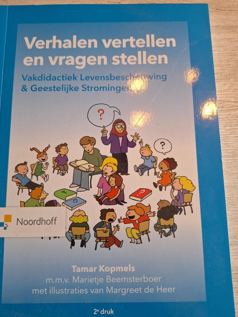 Verhalen vertellen en vragen stellen 2e druk, Boeken, Ophalen of Verzenden, Zo goed als nieuw, HBO