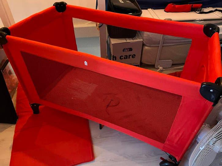 Prénatal opvouwbare campingbedje, Ophalen, Zo goed als nieuw, Minder dan 140 cm, Minder dan 70 cm